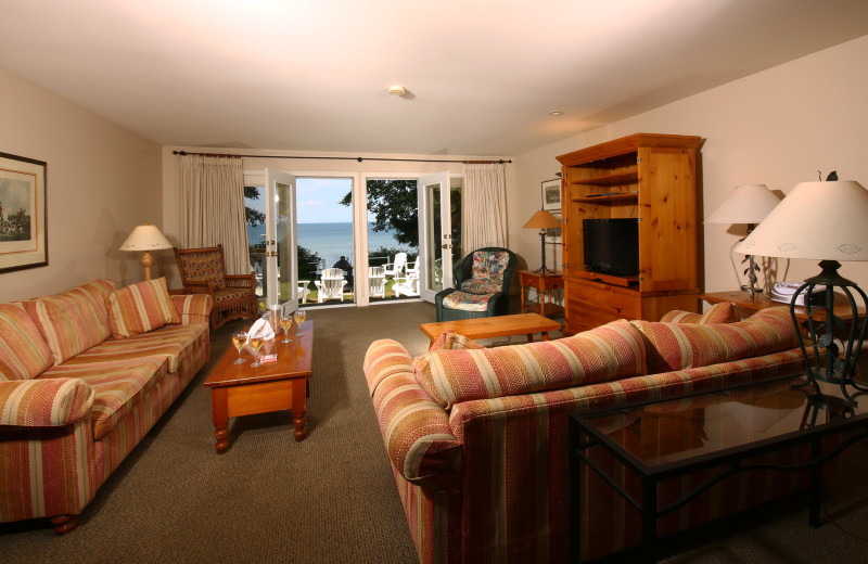 Guest room at The Briars.