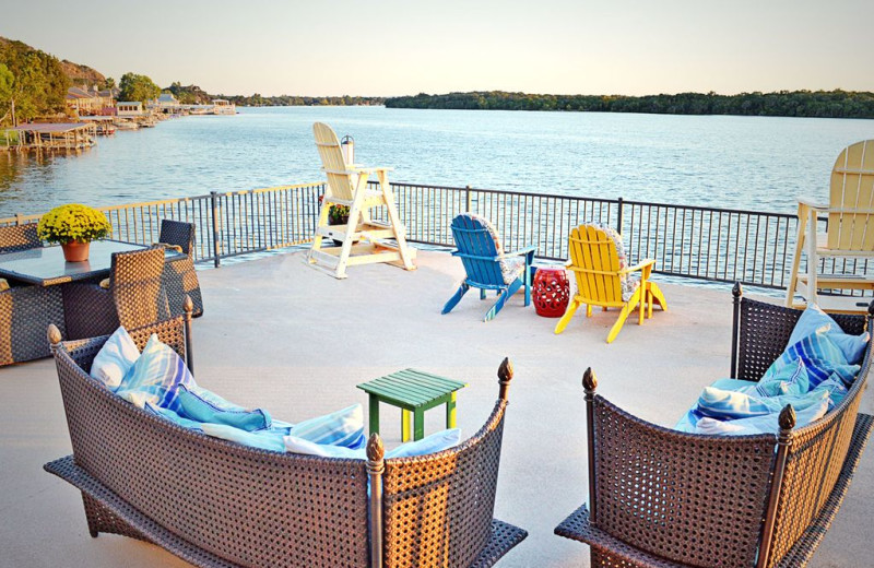 Dock view at Paradise Point Vacation Home.