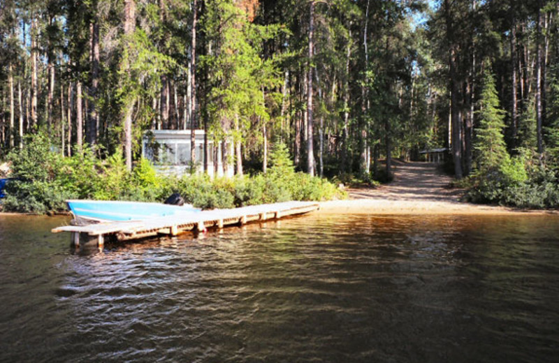 Lake view at Argyle Lake Lodge.