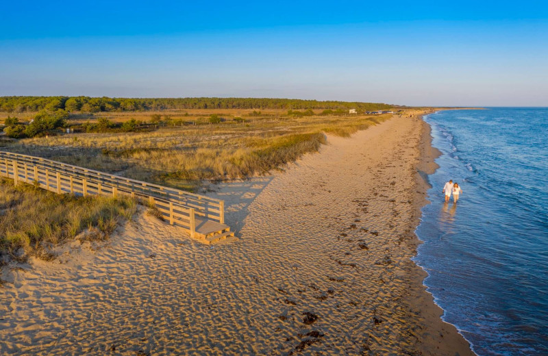 Beach at The Club at New Seabury.