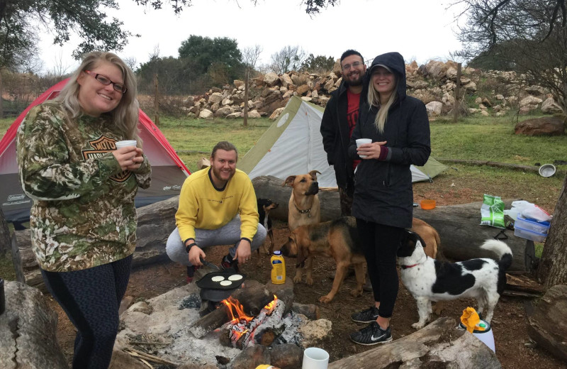 Pets welcome at Reveille Peak Ranch.