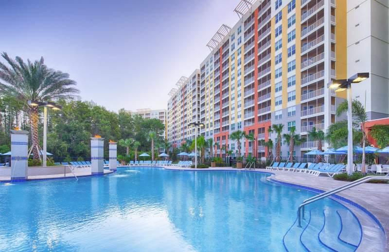 Exterior view of resort at Platinum Interchange.