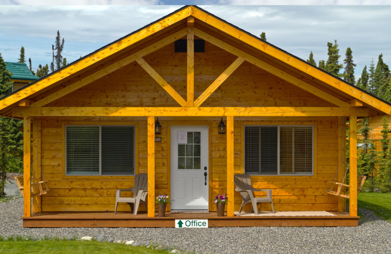 Exterior view of Salmon Catcher Lodge.