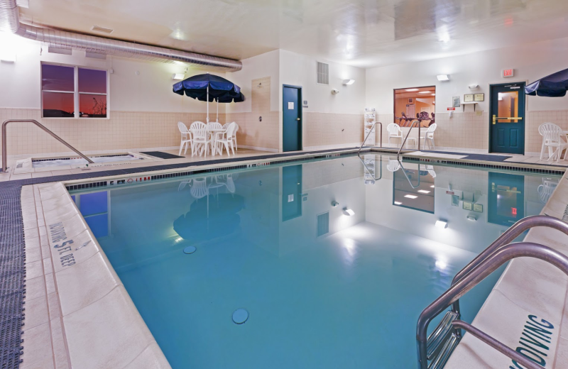 Indoor swimming pool at Country Inn & Suites Chambersburg.