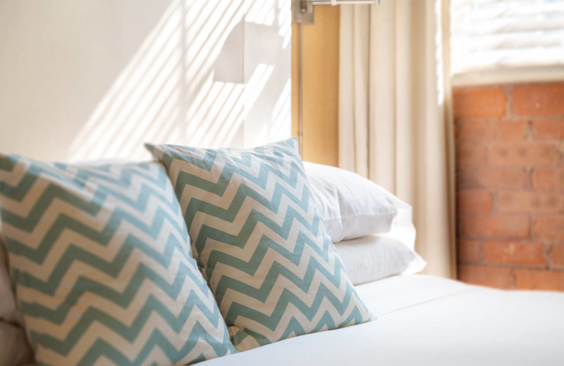 Guest room at Mill Street Inn.