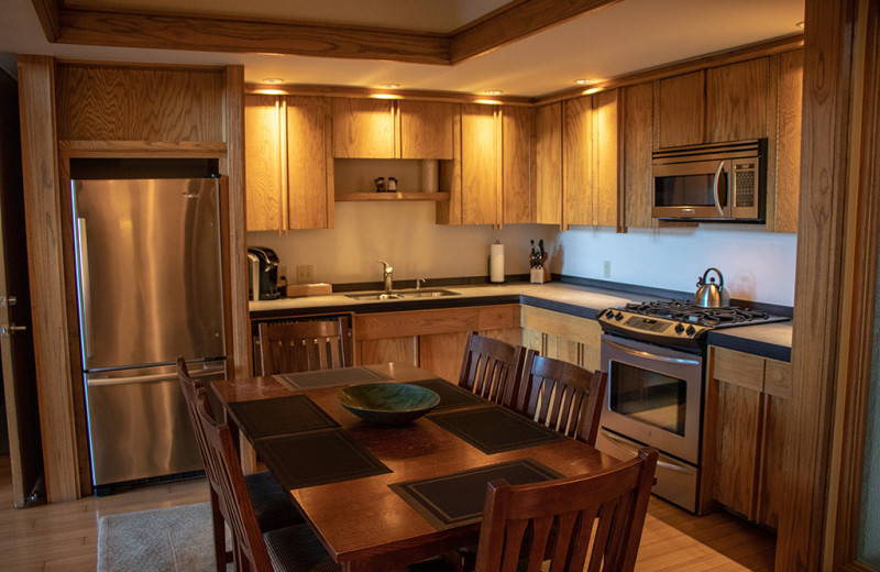 Guest kitchen at 1886 Crescent Hotel & Spa.