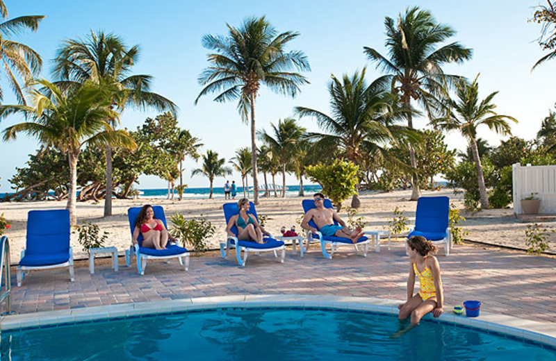 Outdoor pool at Brac Reef Beach Resort.