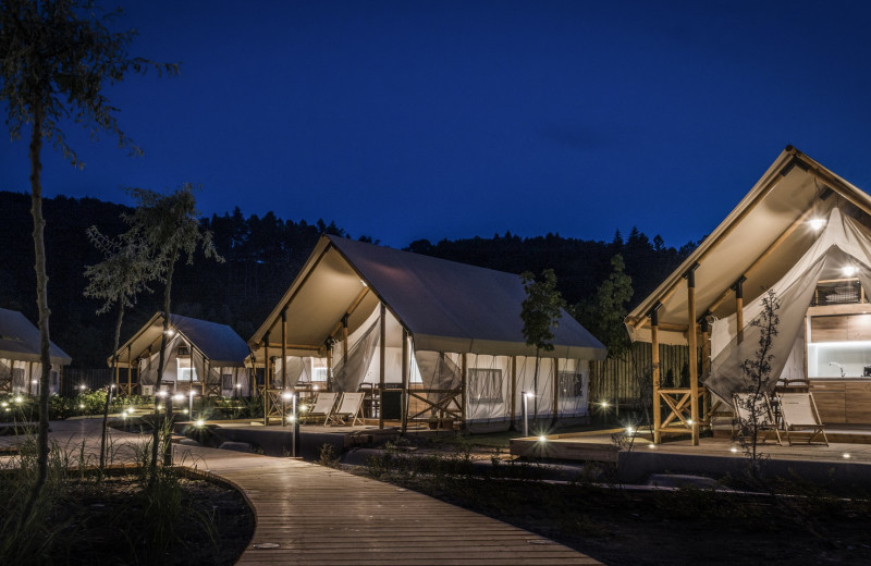 Exterior view of Glamping Olimia Adria Village.