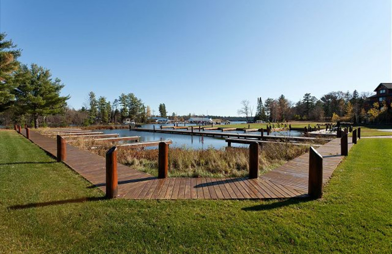 Rental docks at The Conger Collection.