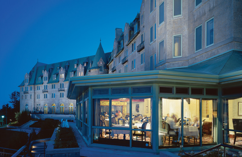 Exterior view of Fairmont Le Manoir Richelieu.