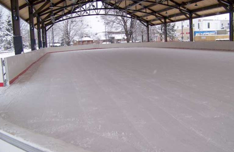 Ice skating at The Kingsley House.