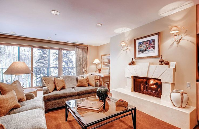 Guest living room at The Galatyn Lodge.