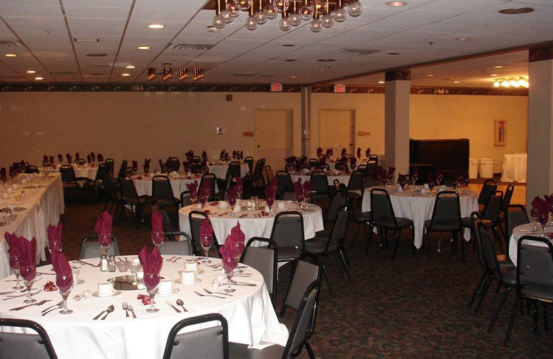 Wedding reception at Harbor Shores on Lake Geneva.