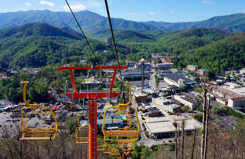 Gondola near Old Creek Lodge.