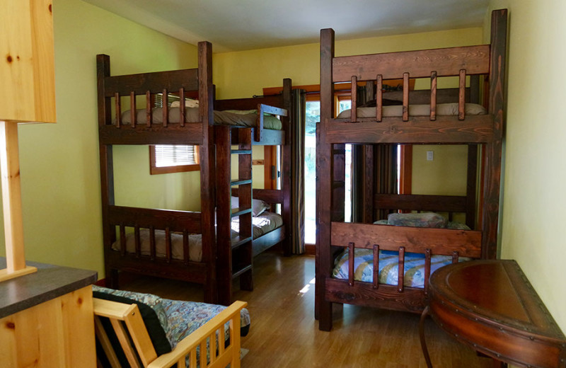 Guest room at Alpine Lodge Pension.