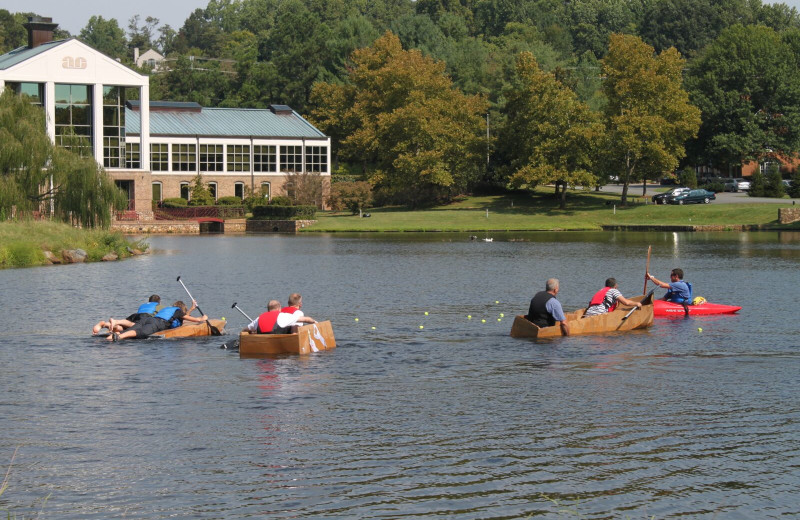 Kayaking at Boar's Head Resort.
