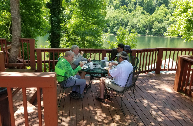 Family at Copper John's Resort.