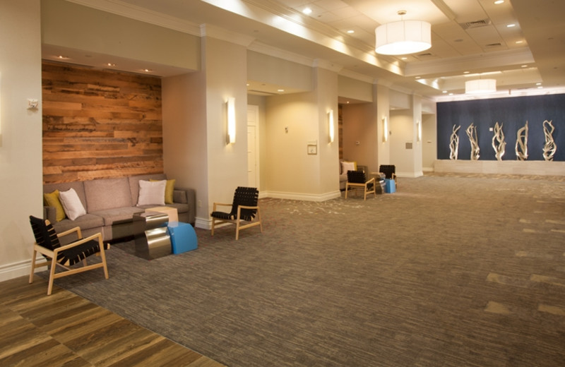 Hallway at Crowne Plaza Melbourne Oceanfront Resort.