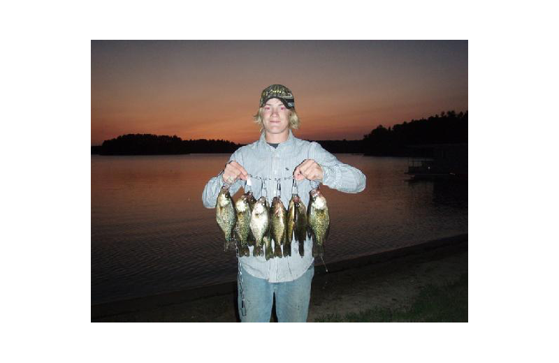 Fishing at Stokes Bay Resort.