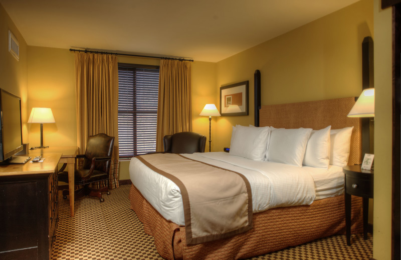 Guest room at Bear Creek Mountain Resort.