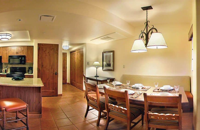 Guest kitchen at Hyatt-Pinion Point Resort.