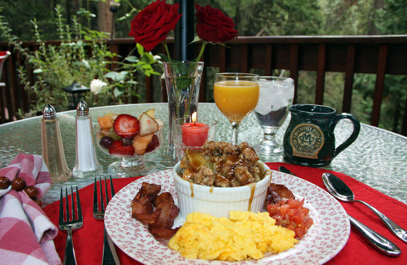 Breakfast at McCaffrey House Bed and Breakfast.