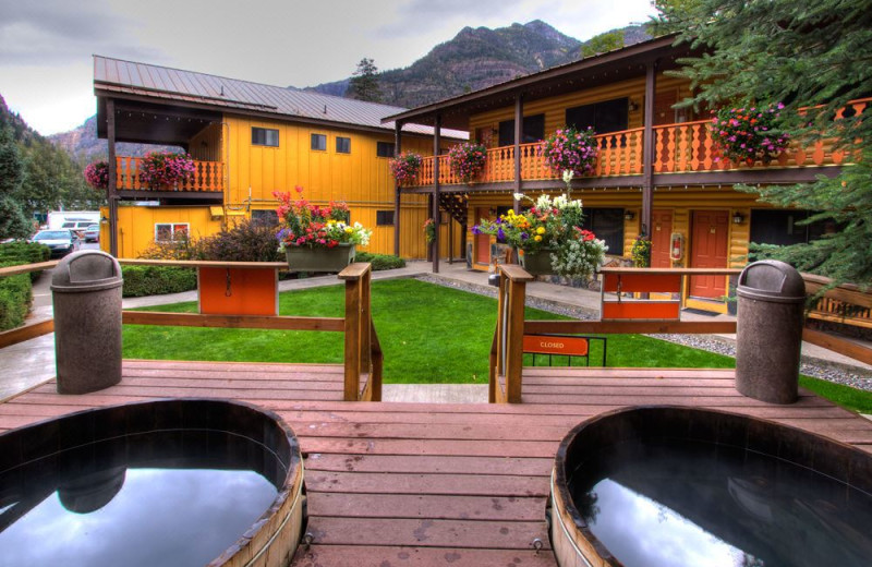 Hot tub at Box Canyon Lodge & Hot Springs.