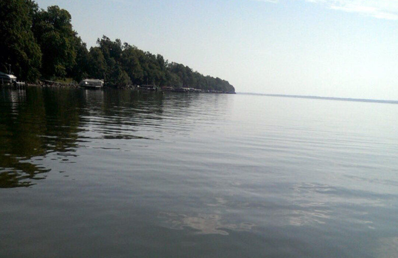 Lake at Red Lantern Resort.