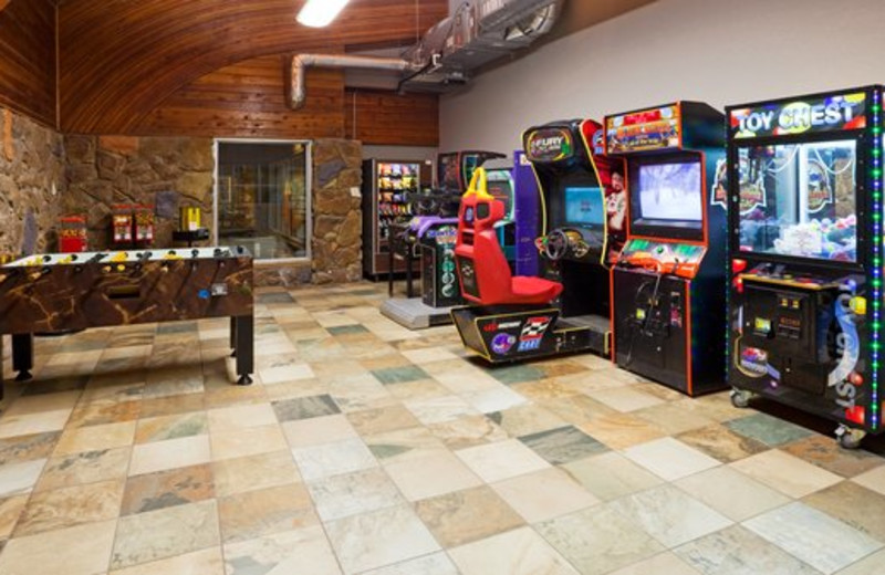 Video arcade at Holiday Inn Detroit Lakes.