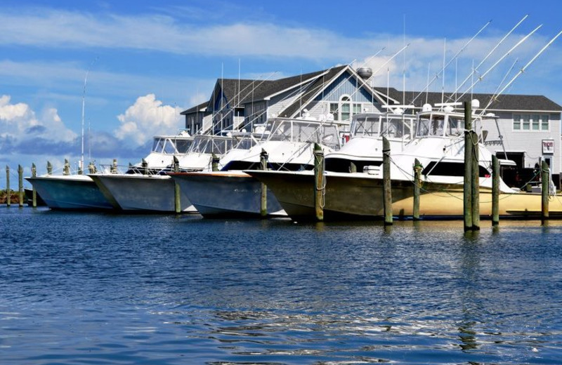 Boats at Hatteras Realty 