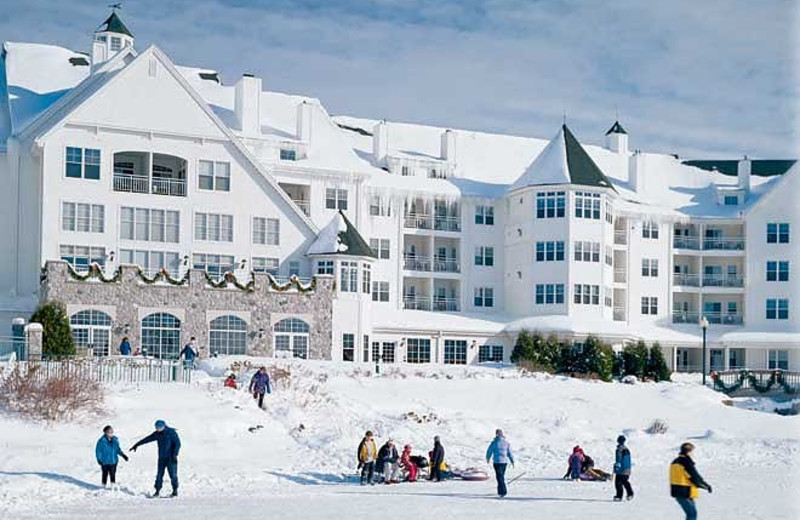 Winter at The Osthoff Resort.