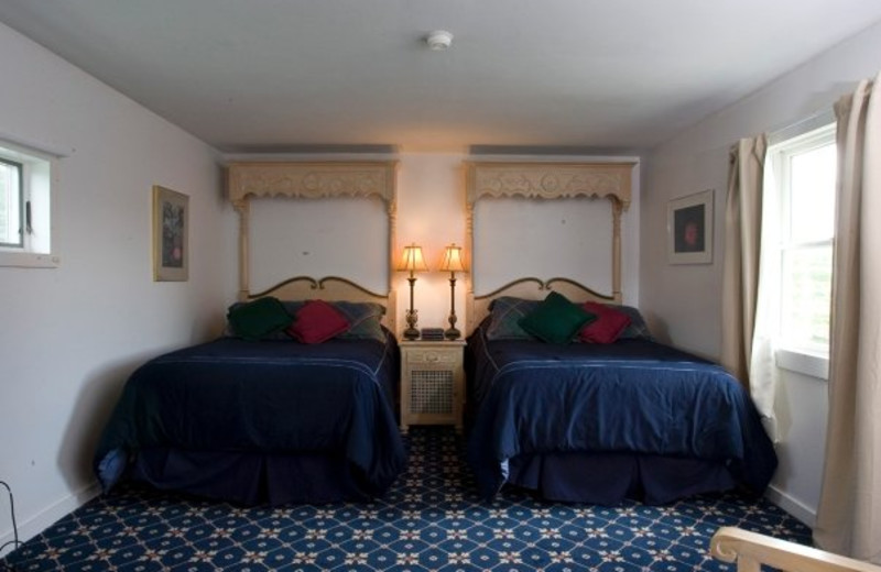 Guest bedroom at La Tourelle Resort & Spa.