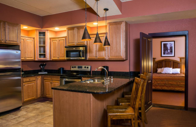 Guest kitchen at Chula Vista Resort.