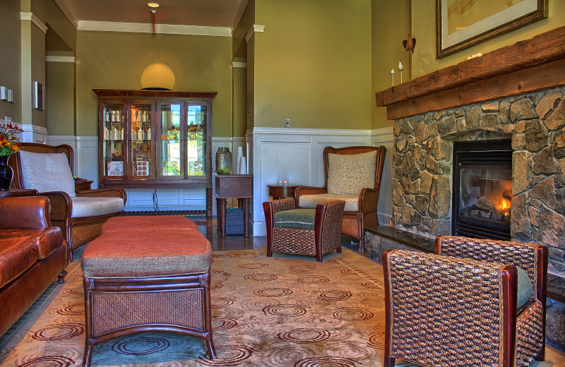 Spa lobby at Poets Cove Resort & Spa.