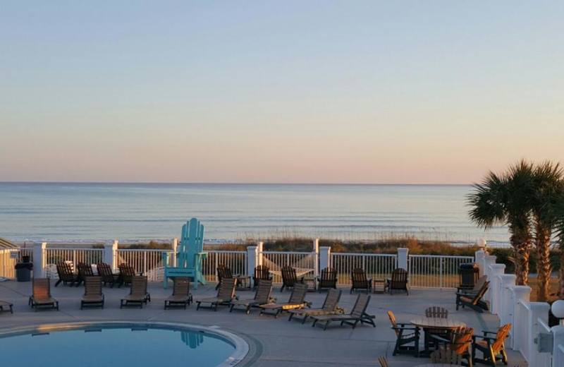 Outdoor pool at Islander Hotel & Resort.