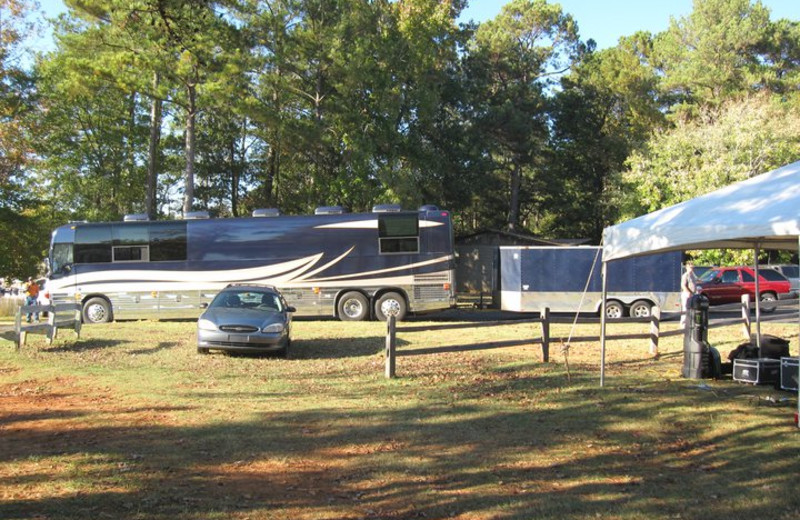 RV park at Highland Marina Resort.