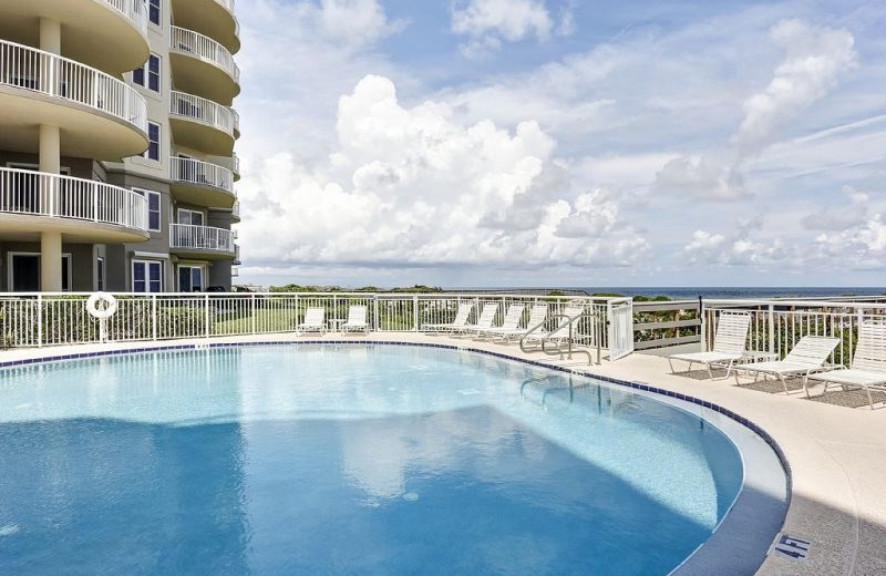 Rental pool at Beach Vacation Rentals.