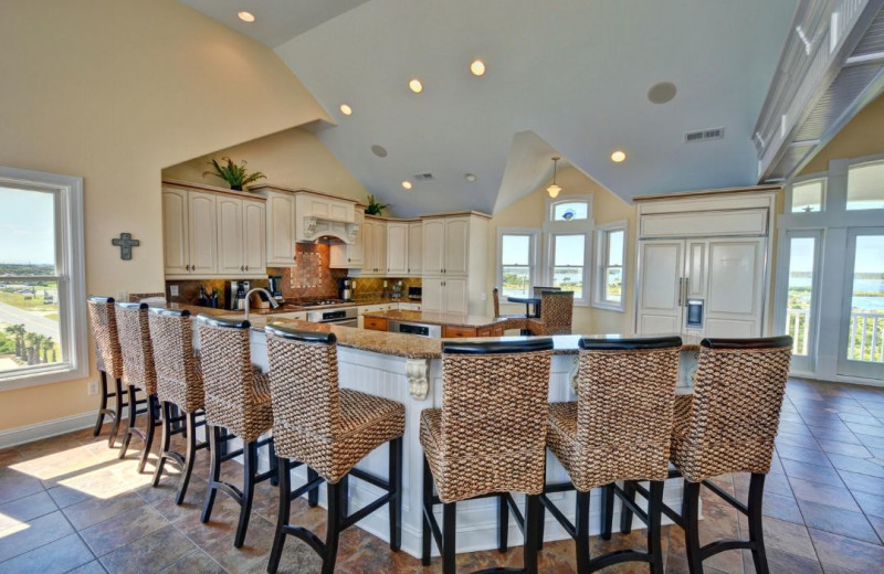 Rental kitchen at Treasure Realty.