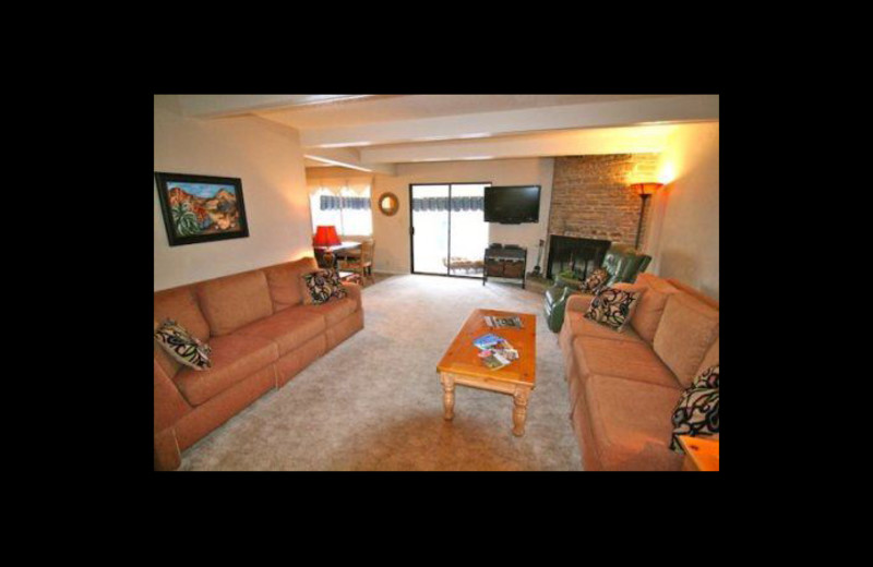 Living room at Terrace View Lake House on Lake LBJ.