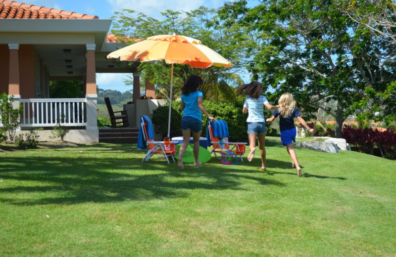 Family at Oceano Beach Resort