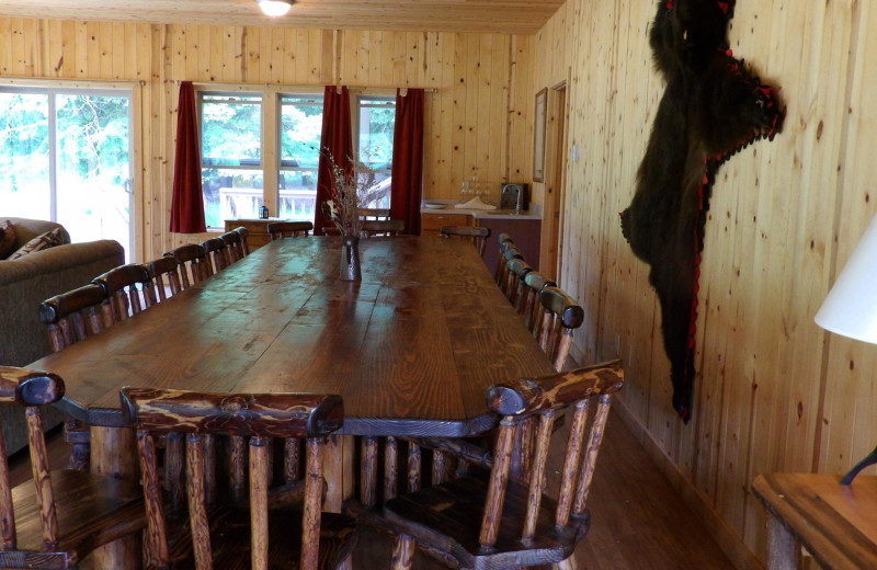 Conference room at Half Moon Bar Lodge.