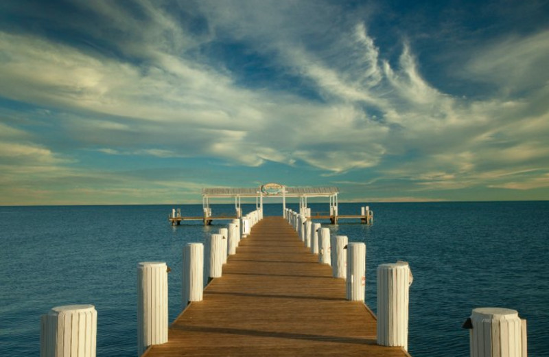Dock view at Cheeca Lodge & Spa.