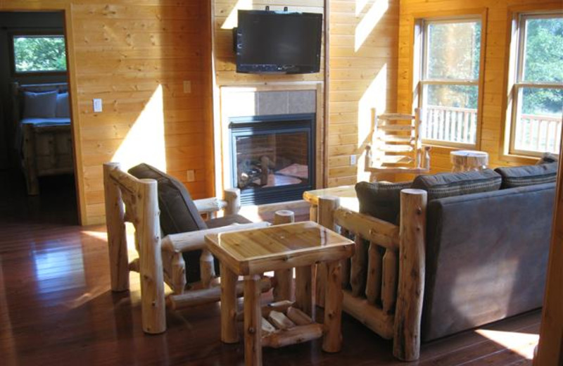 Gas fireplace and beautiful views!