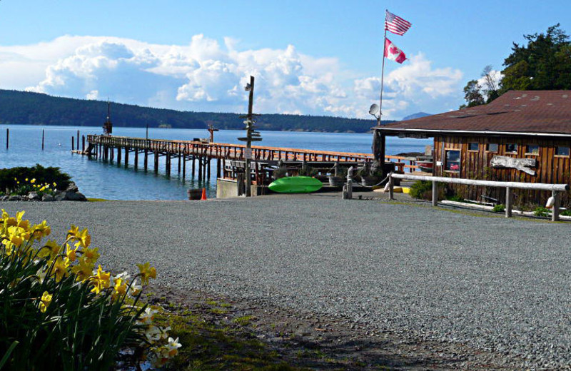 View of store at West Beach Resort.