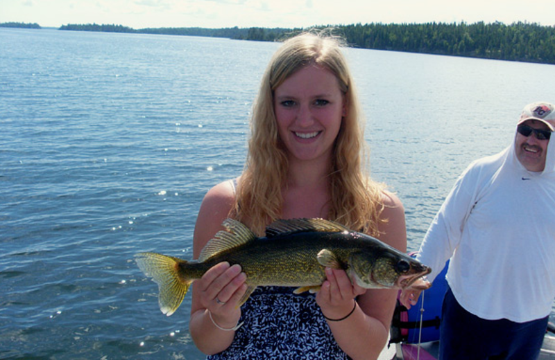 Fishing at Cedar Point Lodge