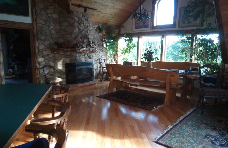 Interior at Hungry Moose Bed and Breakfast.