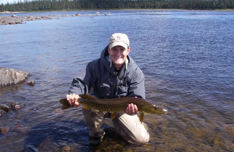 Fishing at Riverkeep Lodge.