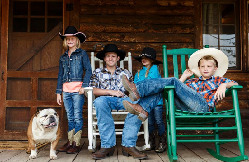 Family at Rawah Ranch.
