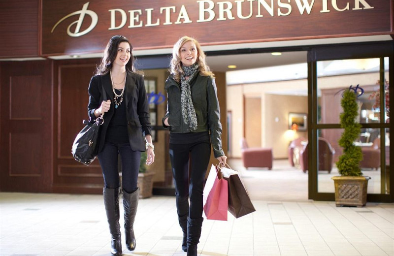 Entrance at Delta Brunswick.