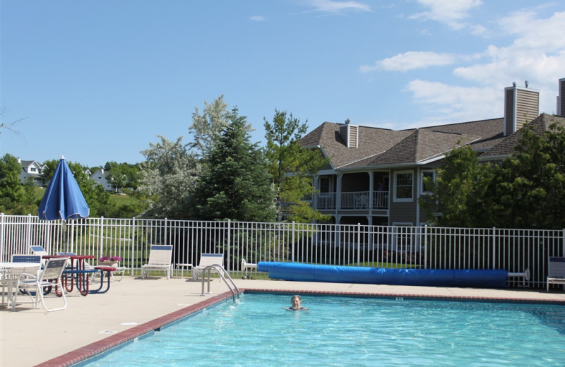 Outdoor pool at Newport Resort.